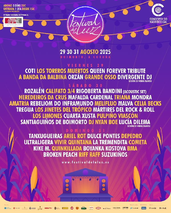 A CORUÑA festival da luz