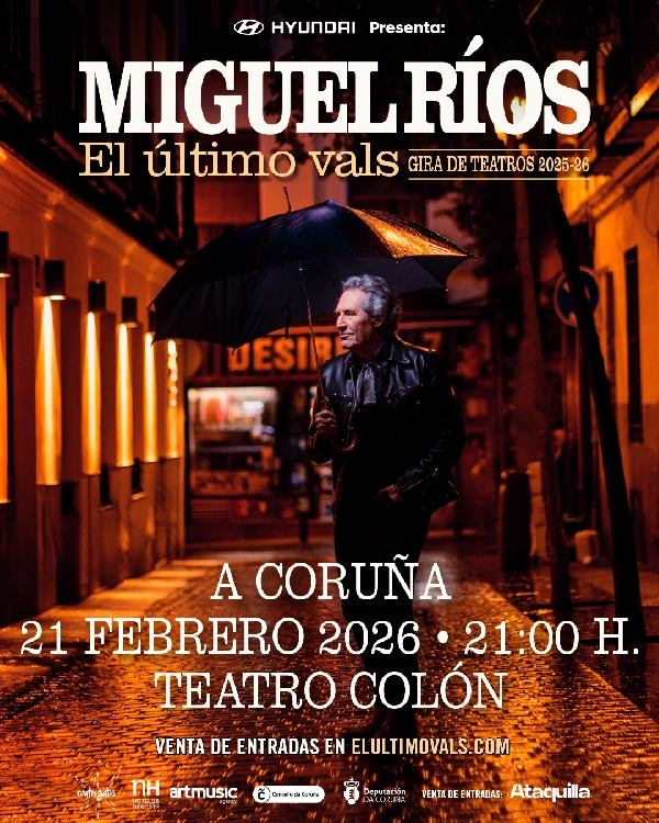 A CORUNA miguel rios gira