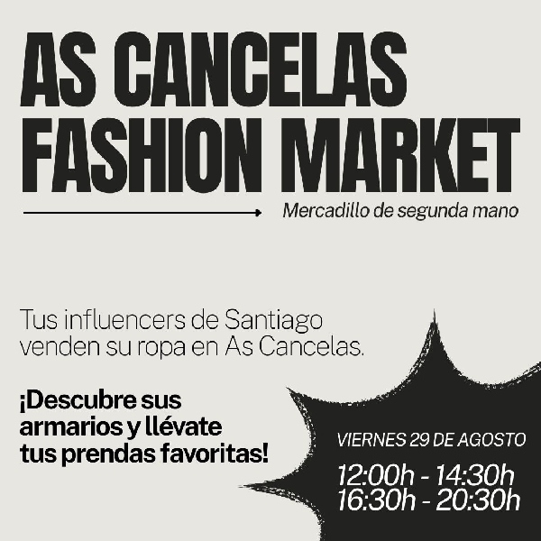 Mercadillo segunda mano As Cancelas 1