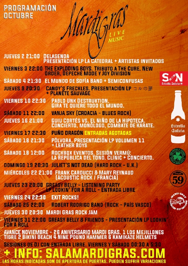 OCTUBRE MARDI GRAS Ok