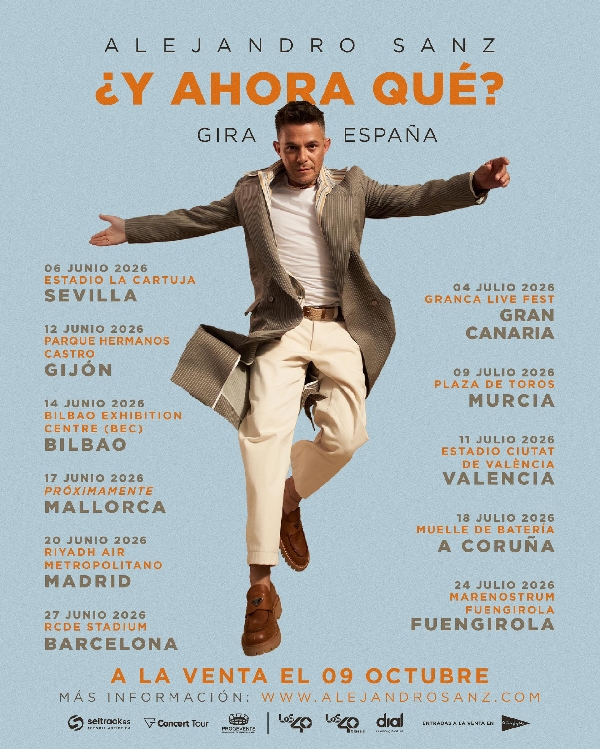 alejandro sanz 2026