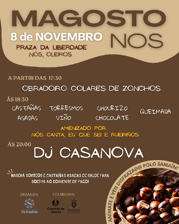 CARTEL MAGOSTO OLEIROS