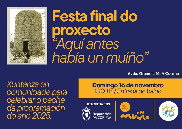 Cartaz Festa Muíño 2025