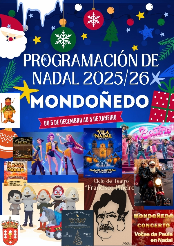 Concello Mondonedo navidad 2025