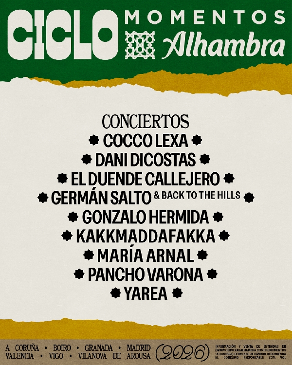 MOMENTOSALHAMBRA_LINE UP
