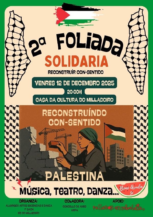 foliada solidaria IES Milladoiro