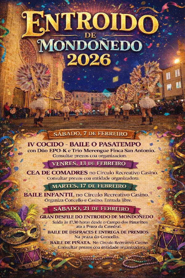 Entroido Mondonedo 2026