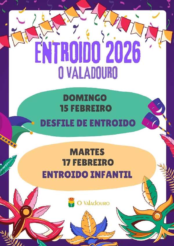 cartel carnaval valadouro 2026