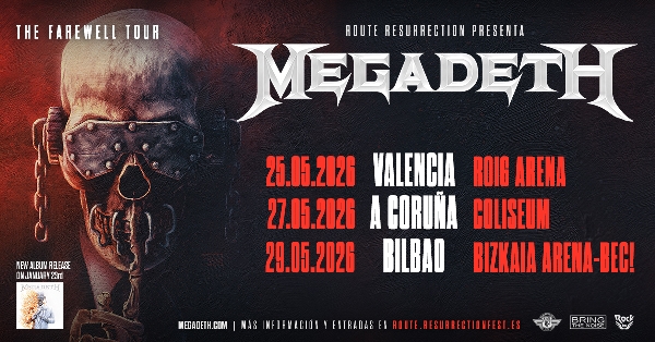 megadeth coruña
