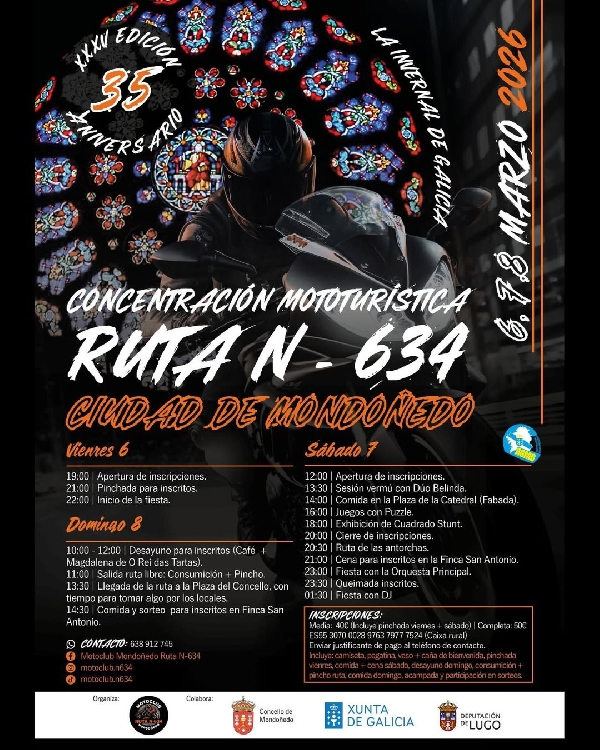 ruta n634 mondonedo cartel