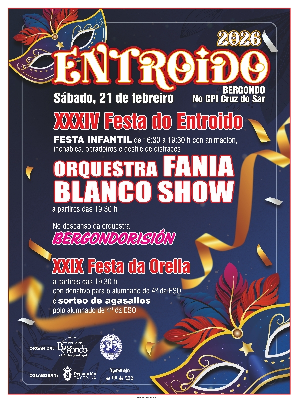 Entroido bergondo 2026