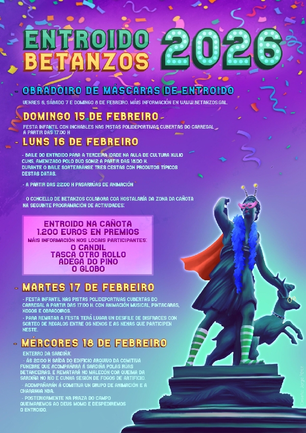 entroido betanzos 2026