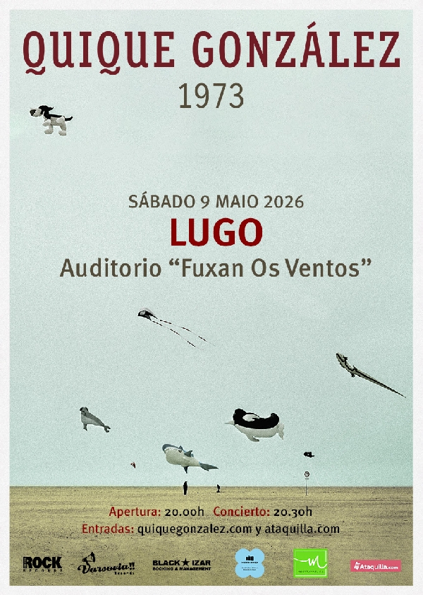 Cartel Quique González Lugo