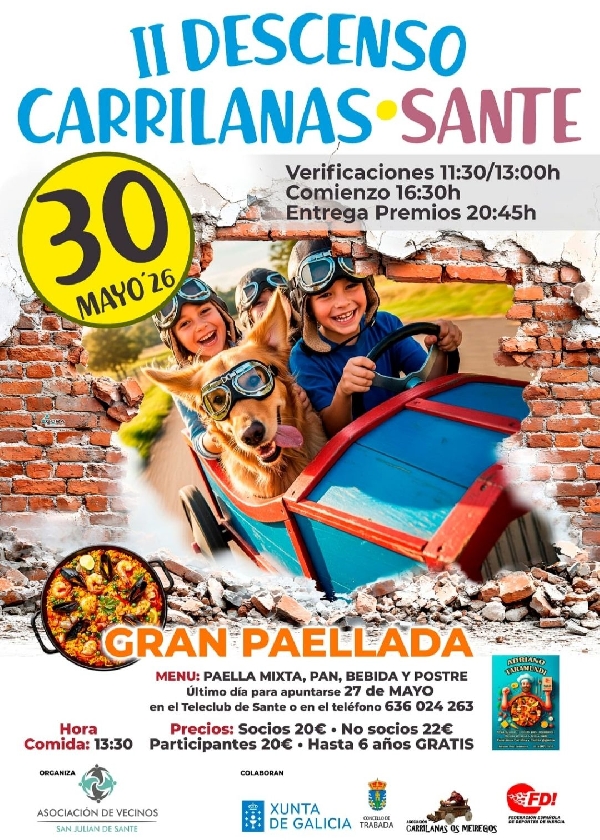 Carrilanas Sante Trabada 2026