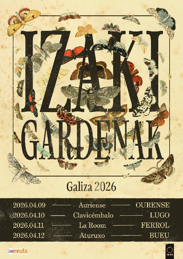 Izaki Gardenak cartel GALIZA