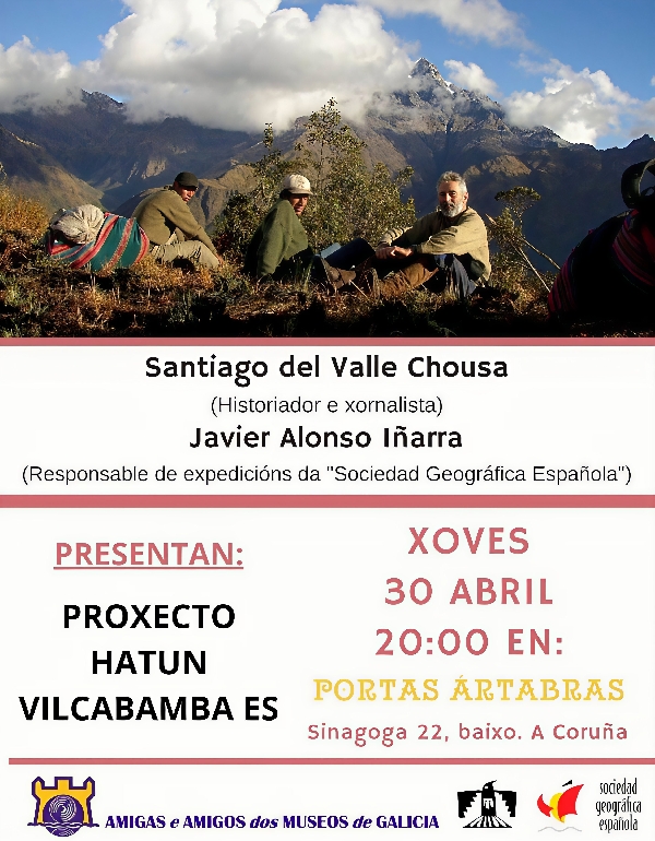 Proxecto HATUN VILCABAMBA ES en Portas Ártabras