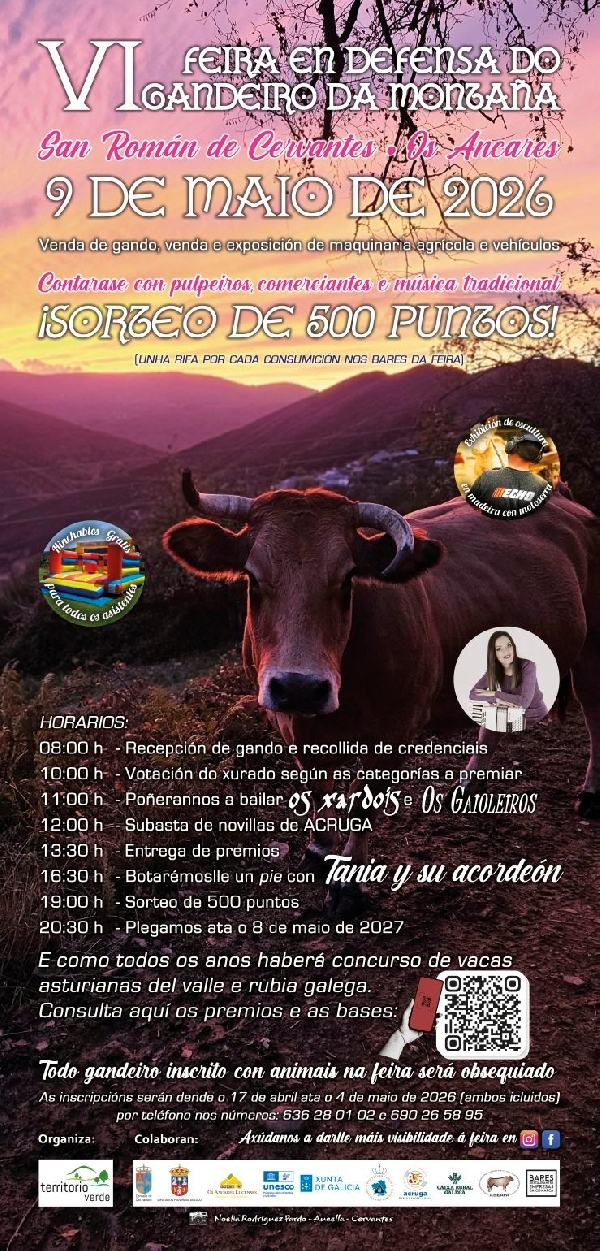 feira-en-defensa-do-gandeiro-da-montaña-cervantes cartel