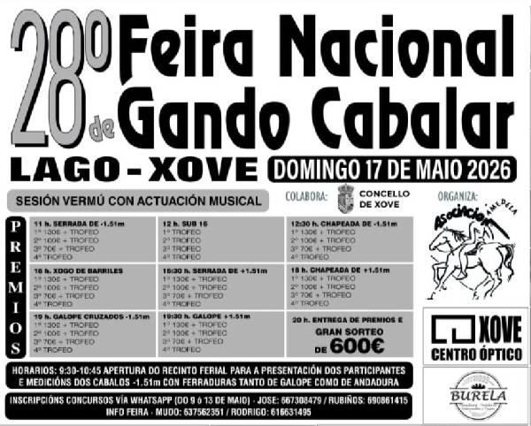 feira nacional gando xove 2026
