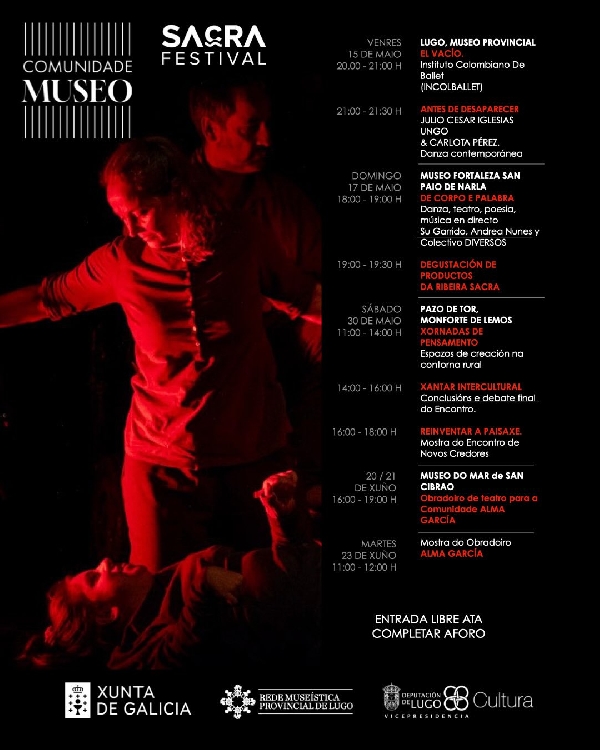 Cartel Sacra Festival Museos