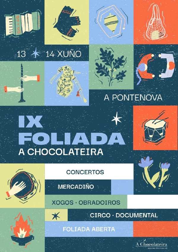 IX FOLIADA A CHOCOLATEIRA pontenova 2026