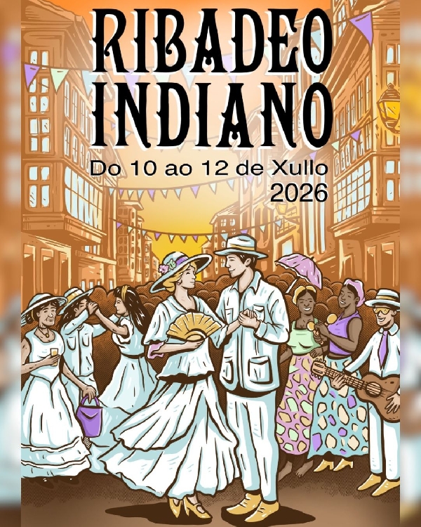 Ribadeo indiano 2026 cartel