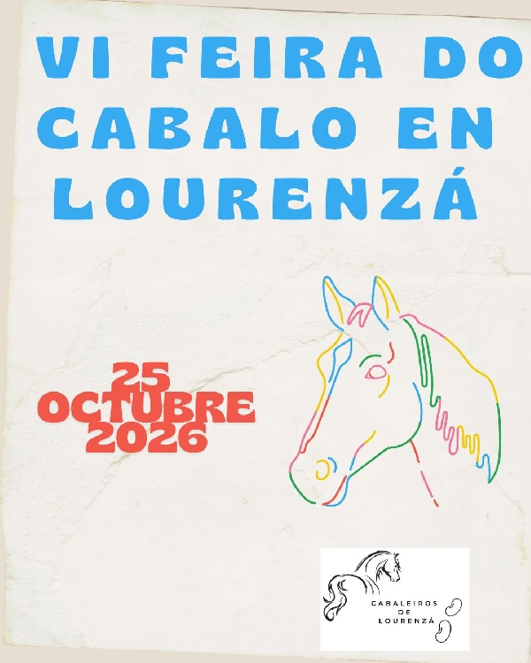 VI Feira cabalo lourenza 2026