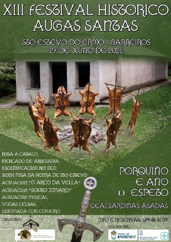 XIII Festival Augas Santas 2026