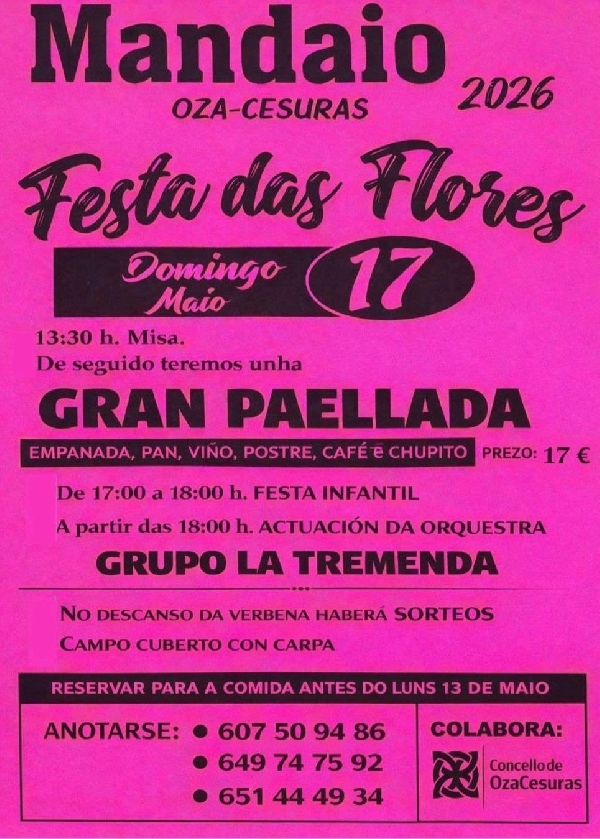 mandaio oza cesuras