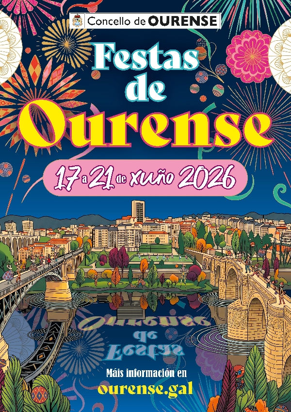 Cartel Festas Ourense 2026