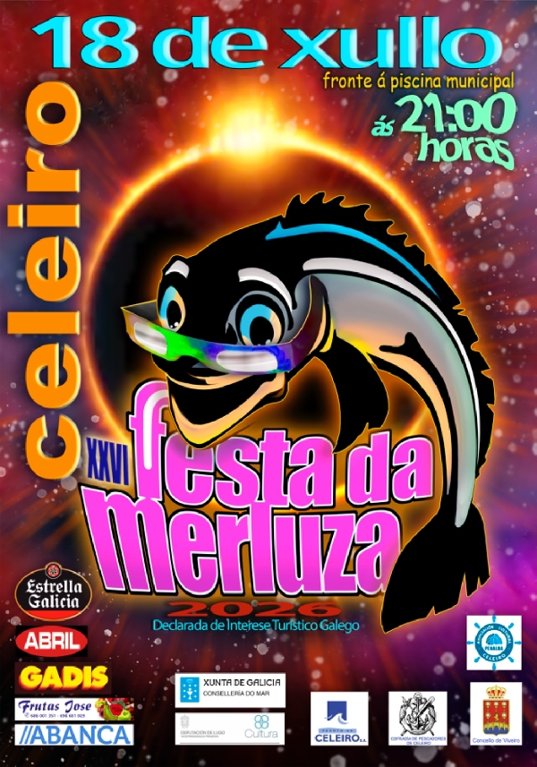 Cartel festa merluza celeiro 2026