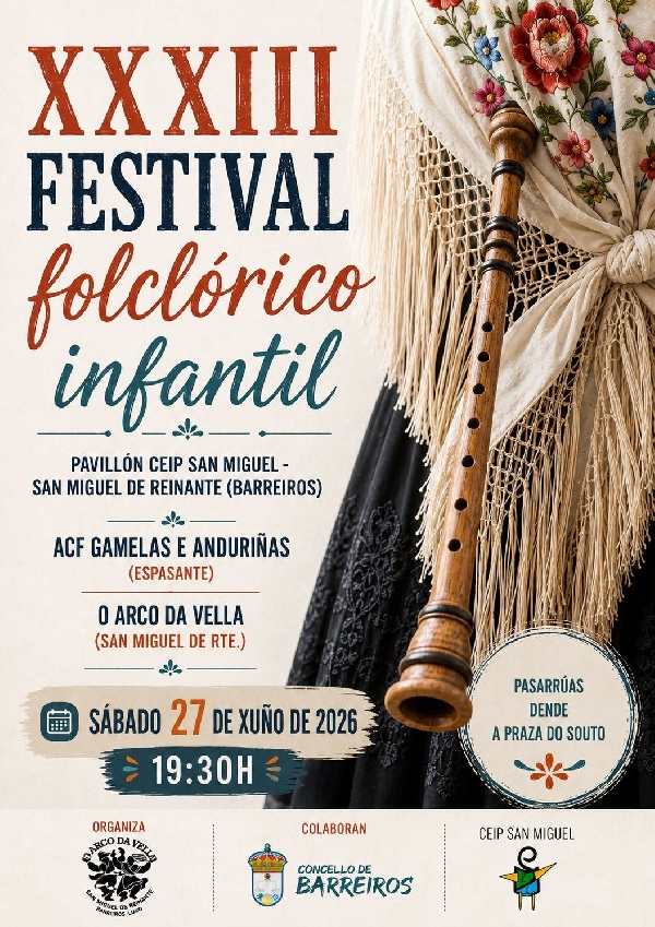 XXXIII Festival Folclórico Infantil barreiros