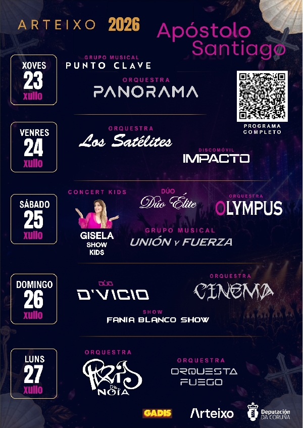 ARTEIXO fiestas santiago