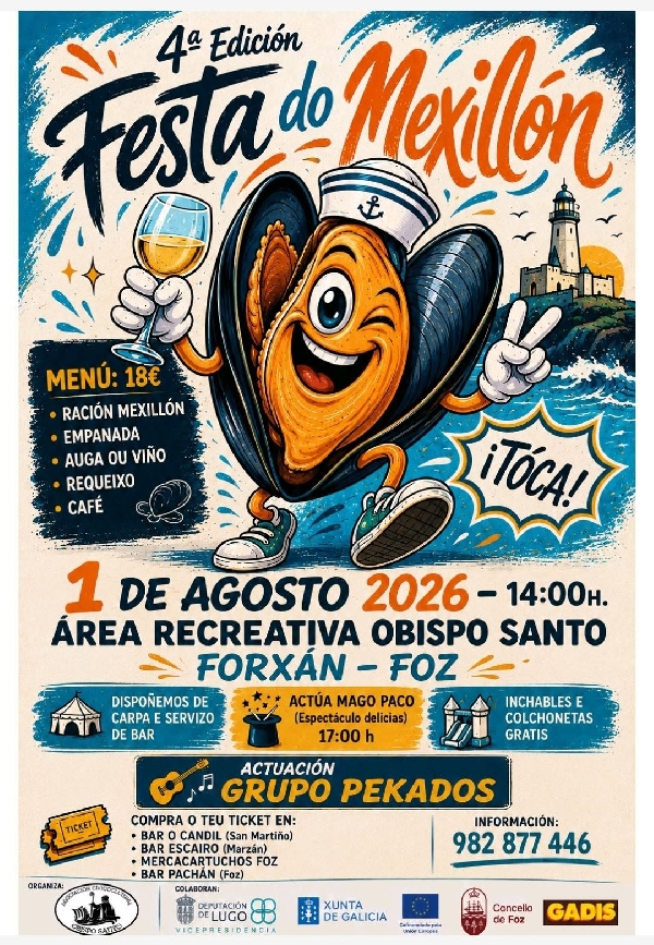 festa mexillon Foz forxan