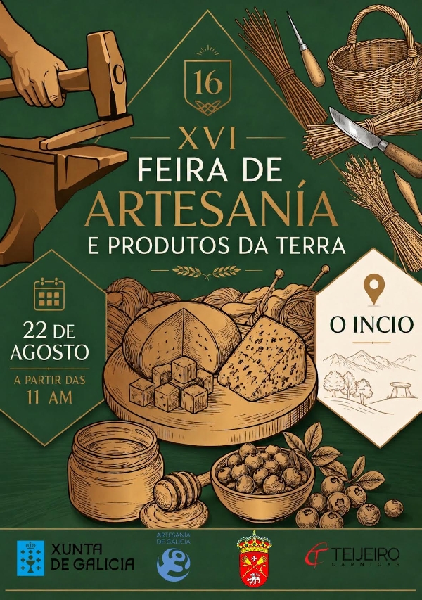XVI Feira de Artesanía e Produtos da Zona 2026 incio