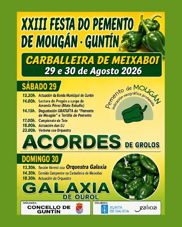 XXIII Pemento Mougan festa 2026