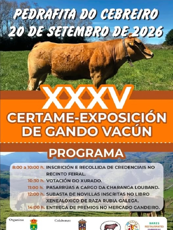 XXXV certame gando pedrafita setembro 2026