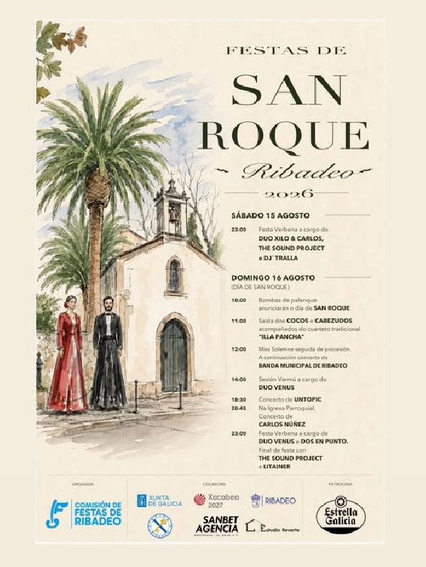 san roque ribadeo 2026