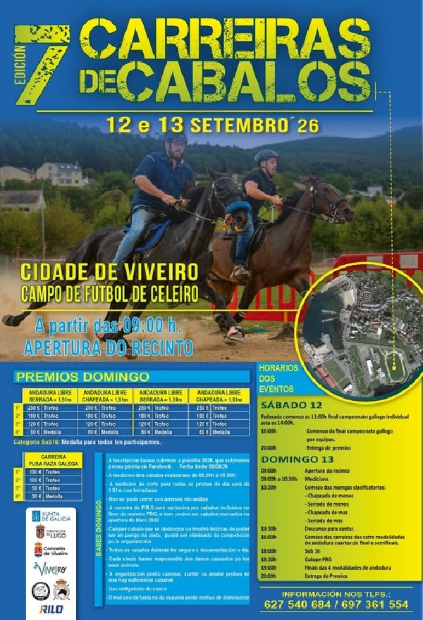 Carreira cabalos viveiro 2026 setima edicion