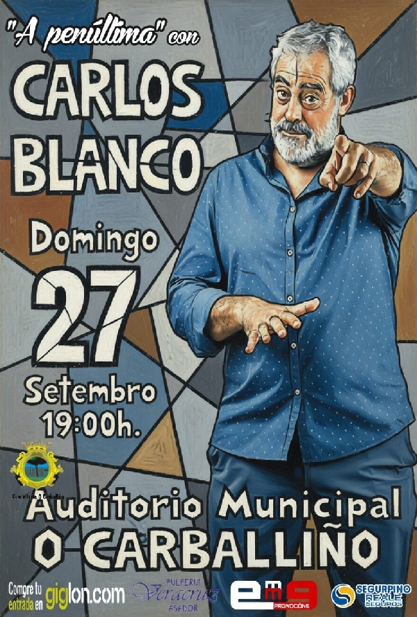 Cartel Carlos Blanco