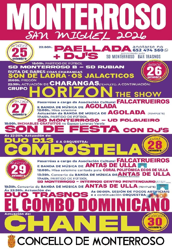 Cartel Festas Monterroso 26