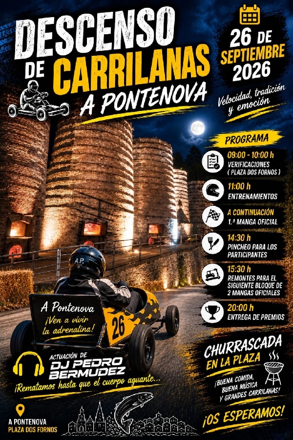 Descenso carrilanas pontenova 2026
