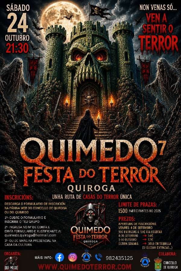 QuiMedo Quiroga 2026 cartel