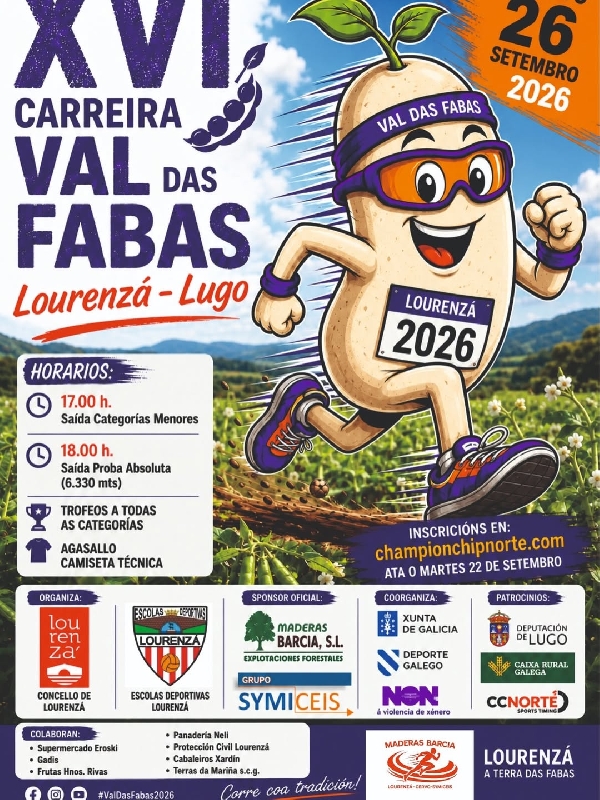 XVI Carreira val das fabas lourenza 2026