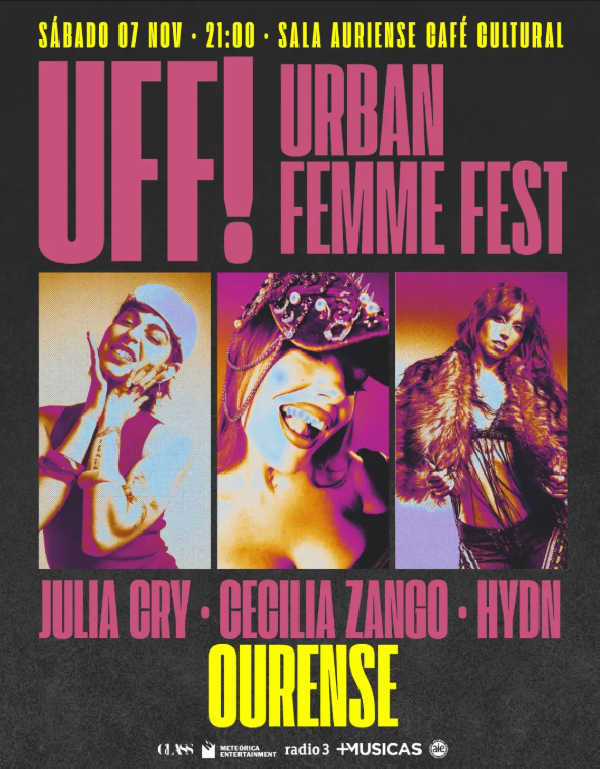 Cartel UFF! Urban Femme Fest Ourense