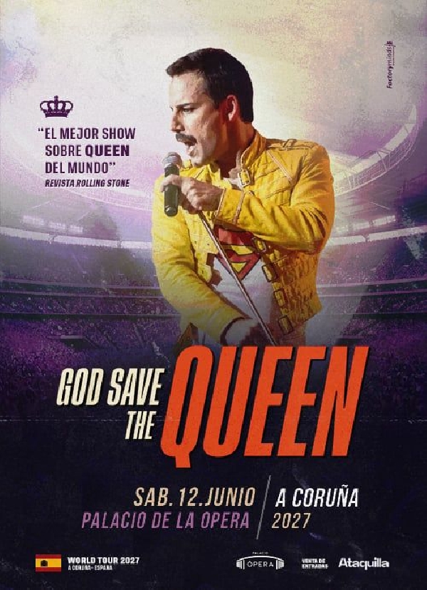 God Save The Queen en el Palacio de la Ópera de A Coruña