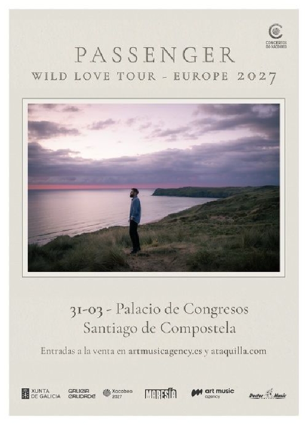 Passenger en concierto en Santiago de Compostela